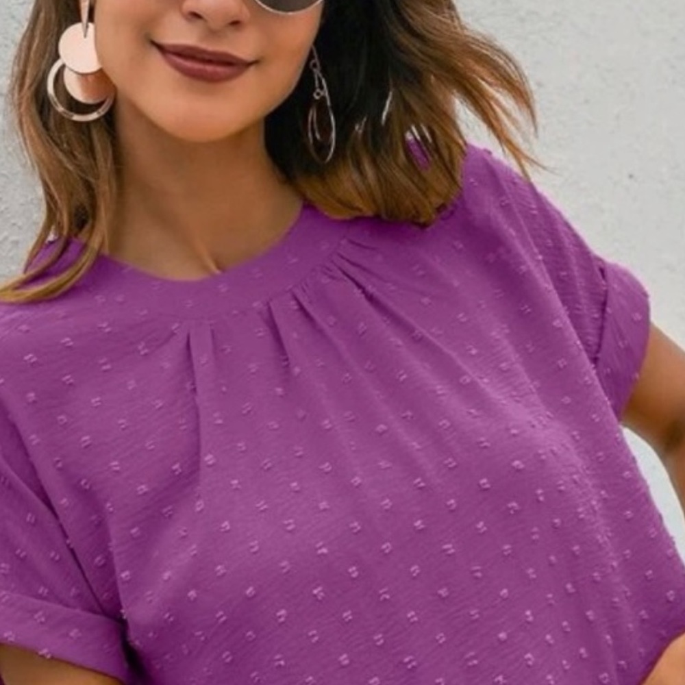 Light grape colored Top